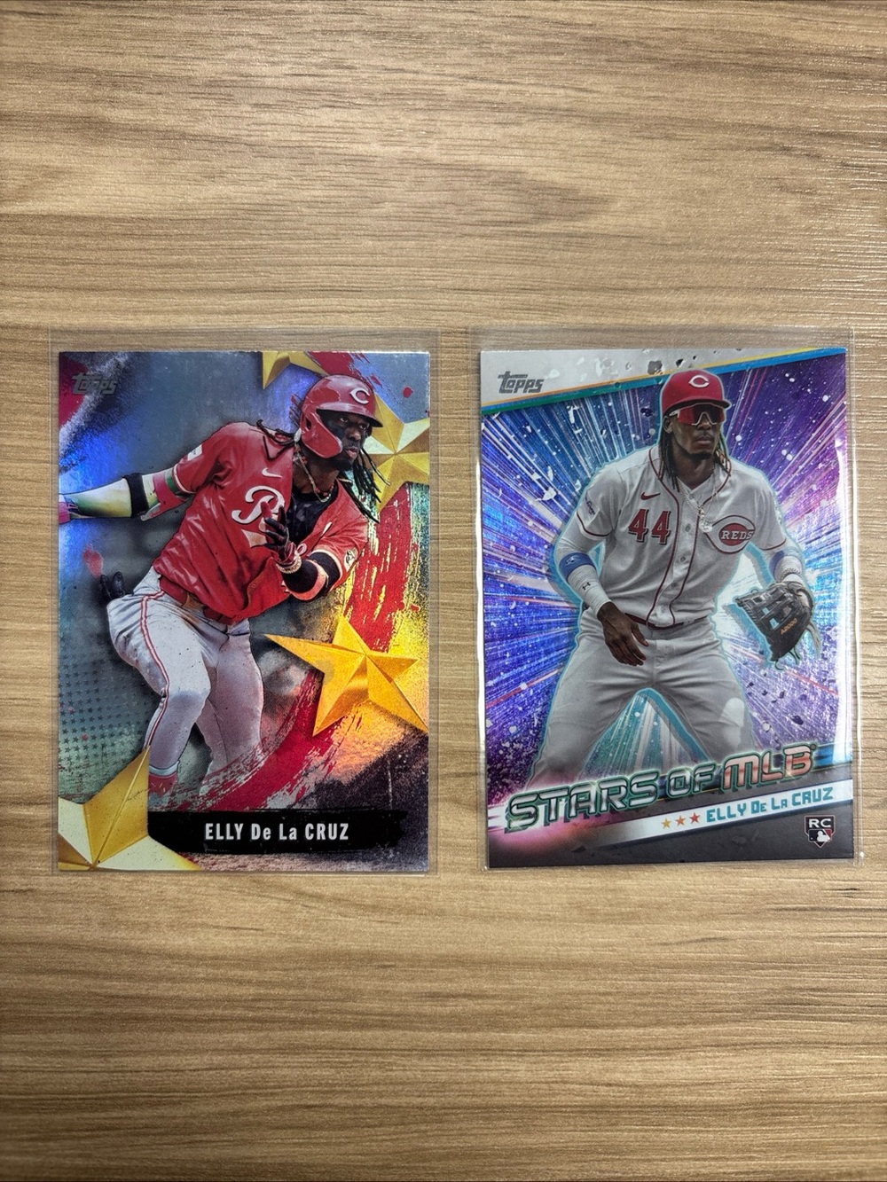 Topps 2024 & 2025 Elly de La Cruz Stars of MLB Baseball Card #SMLB-23